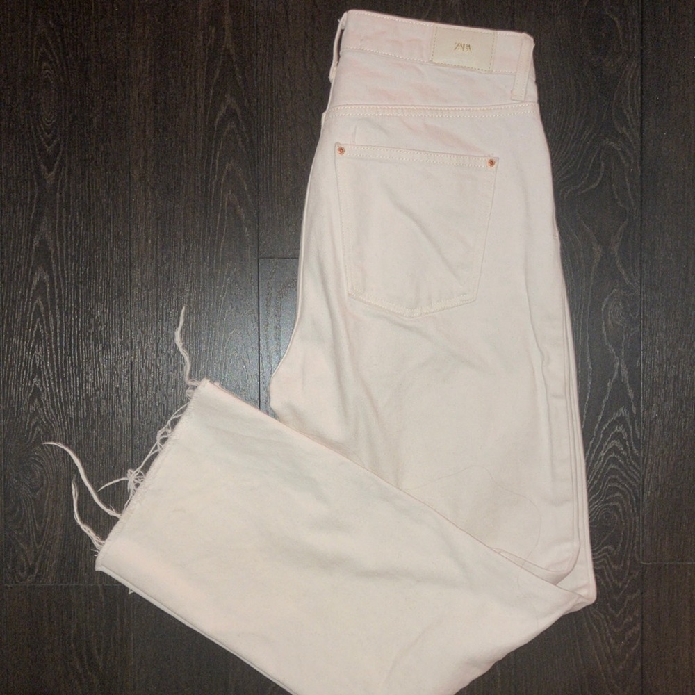 Off white straight leg denim - Picture 6 of 14